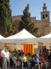 El nostre stand i el Monestir