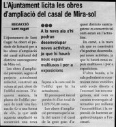 Noticia del méssantcugat del 8/03/06