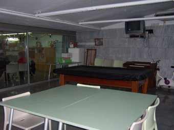 Sala de billar i TV